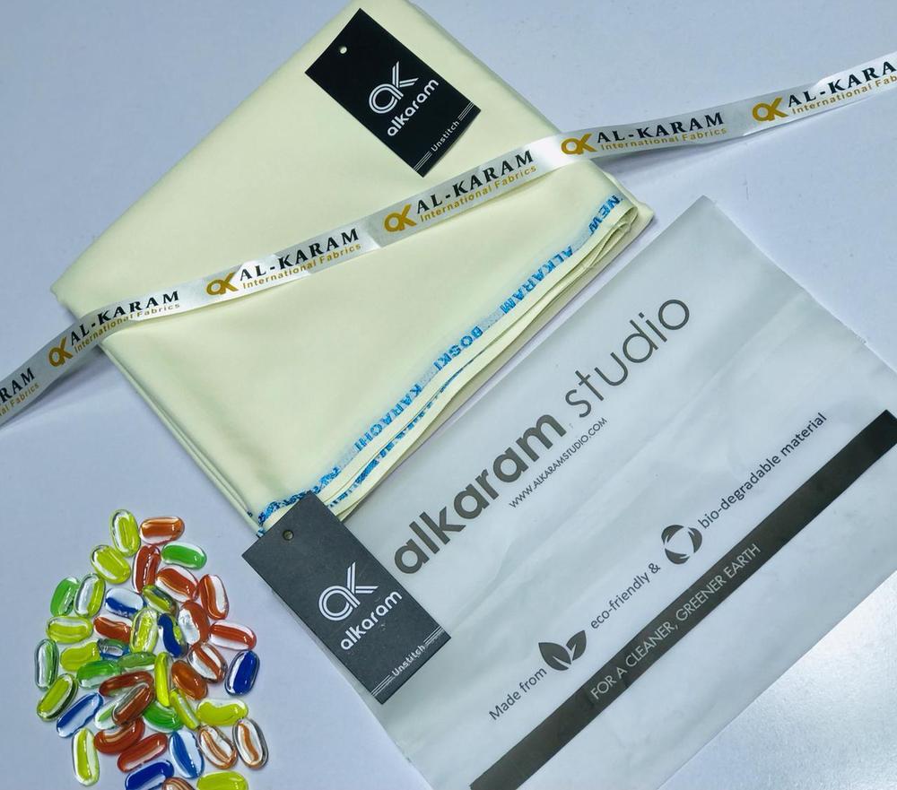 Men’s Unstitched Wash And Wear Plain Suit