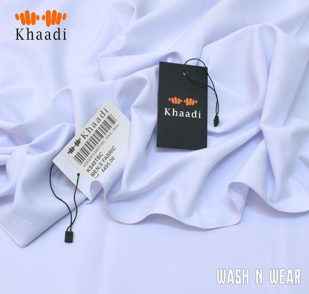 Men’s Unstitched Wash And Wear Plain Suit