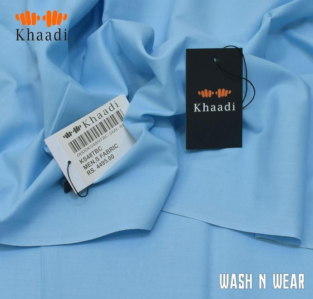 Men’s Unstitched Wash And Wear Plain Suit