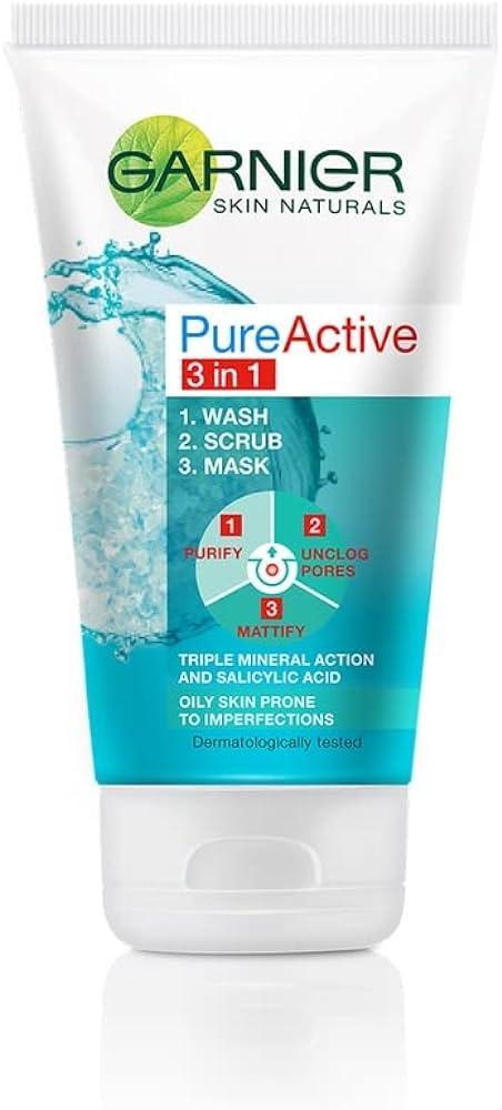 3 in1 Pure Active Face Wash 150ml