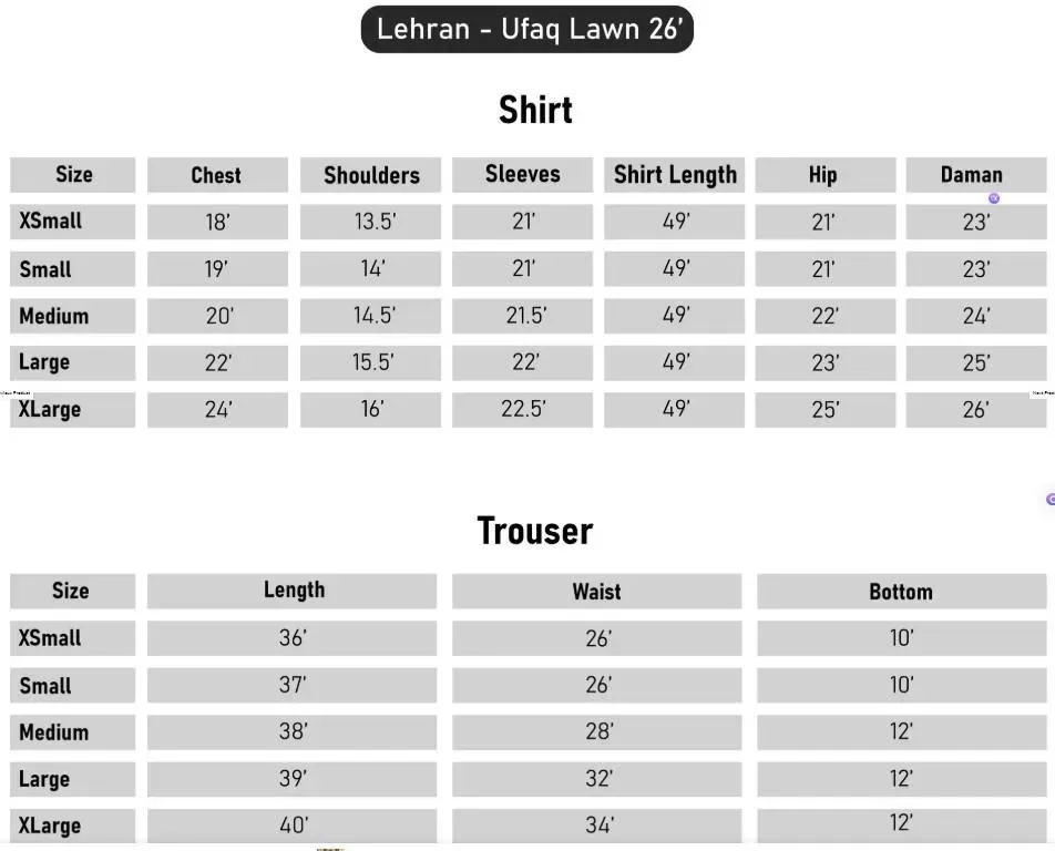 Lehran - U4B Women's Stitched Embroidered Lawn Suit - 3 Pcs In Black