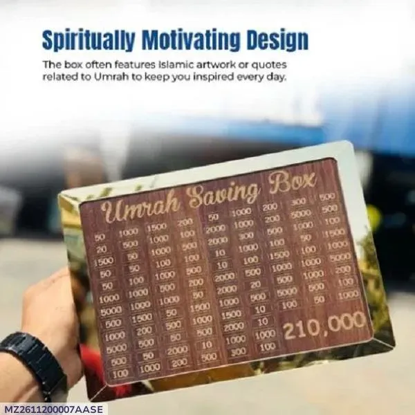 Umrah Saving Box