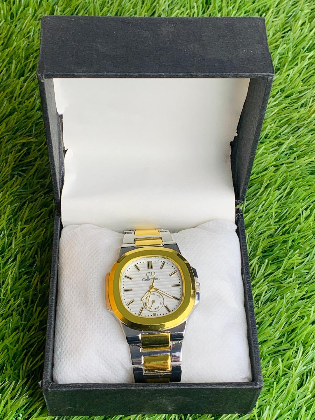 Men's Quartz Water Resistant Watch - 1 Pc