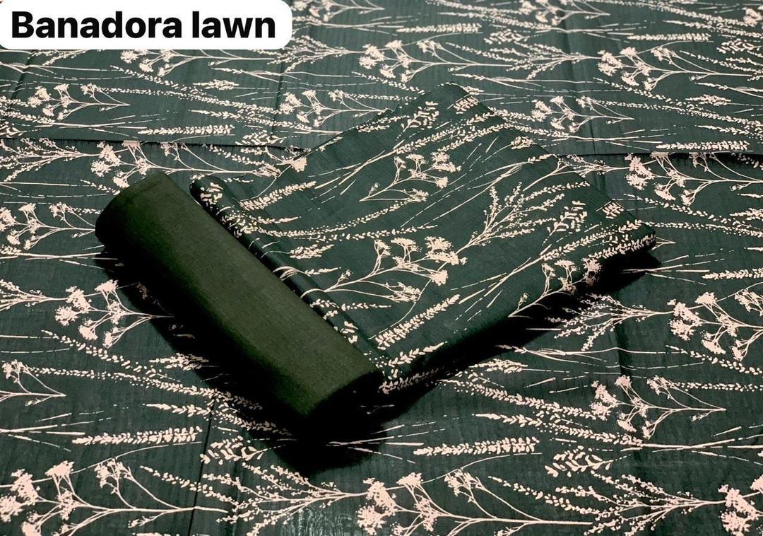 2 Pcs Women's Unstitched Digital Print Suit