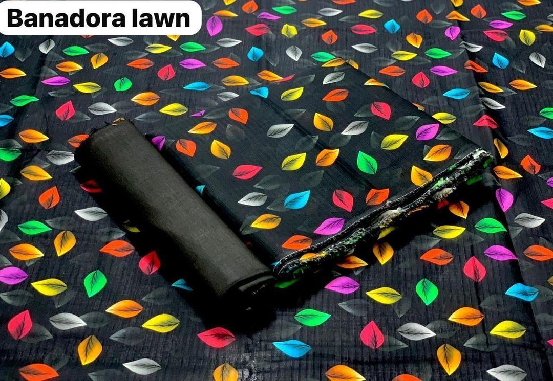 2 Pcs Women's Unstitched Digital Print Suit