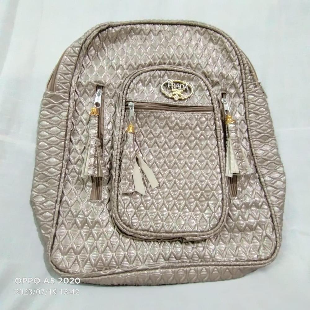 Girls Leather Backpack