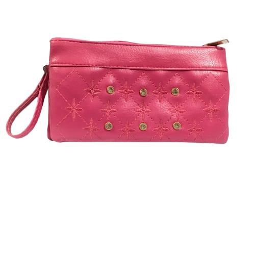 Women's Embroidered And Stones Clutch