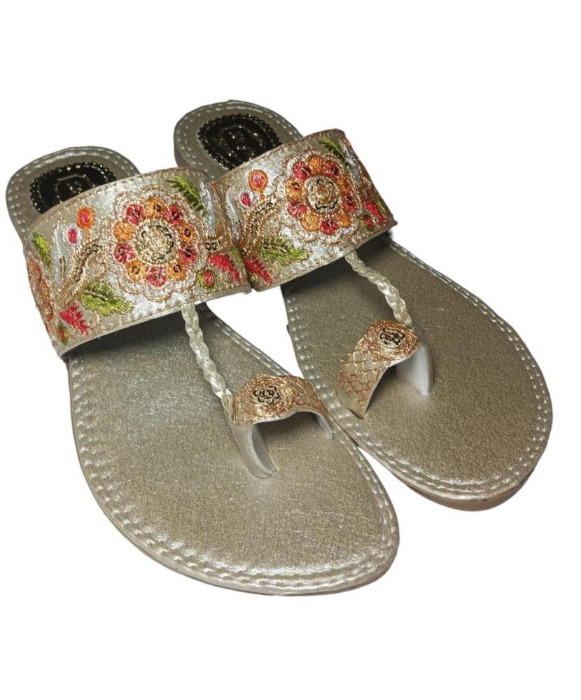 Women's PVC Kolhapuri Chappal