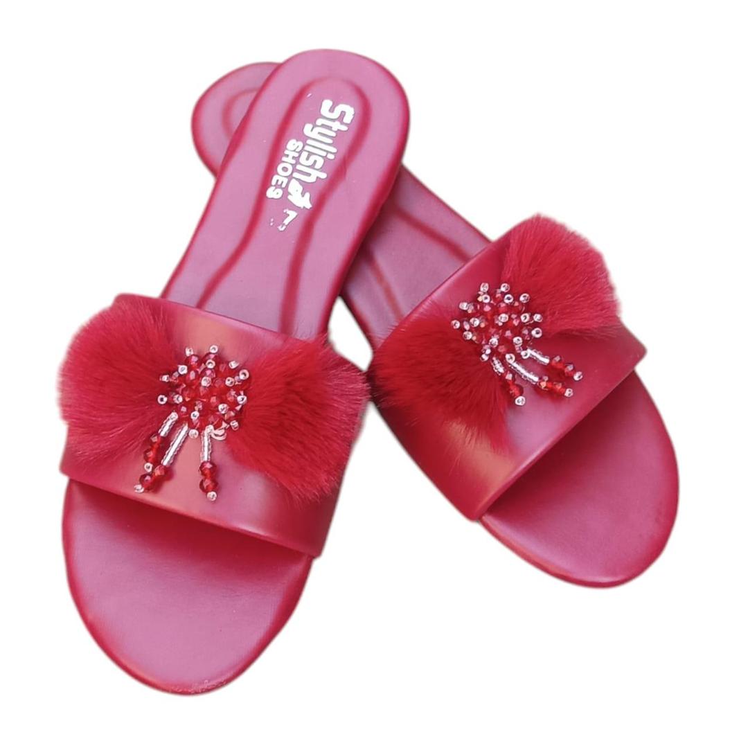 Women's Synthetic Cat Chappal - 1 Pair