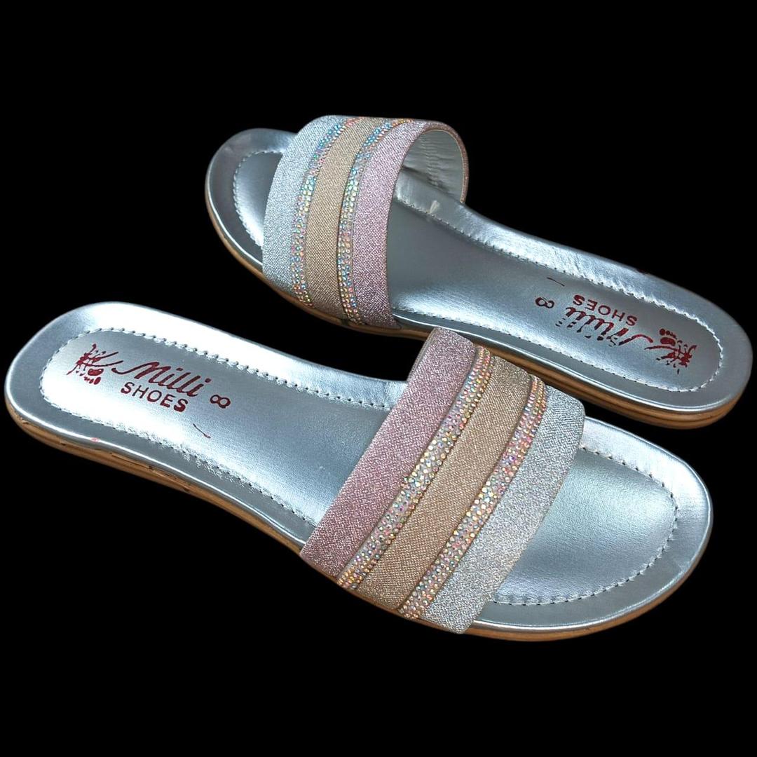 Stylish Women's PVC Casual Flats - Available in Multiple Sizes