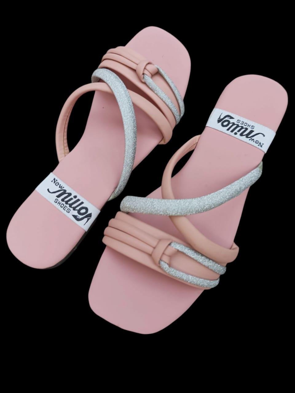 Trendy Women's PVC Casual Flats - 1 Pcs