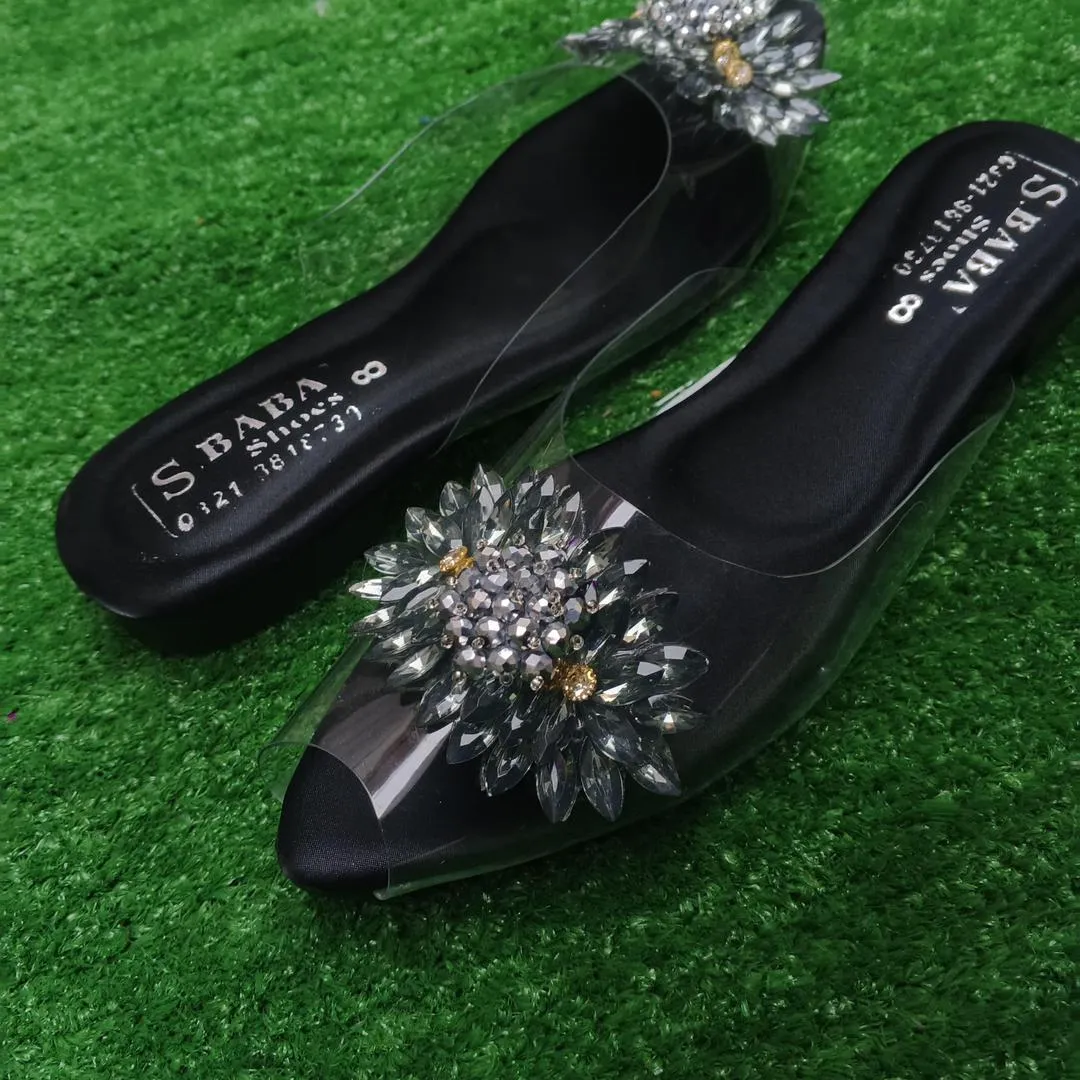 Women's Synthetic Leather Fancy Flip Flop