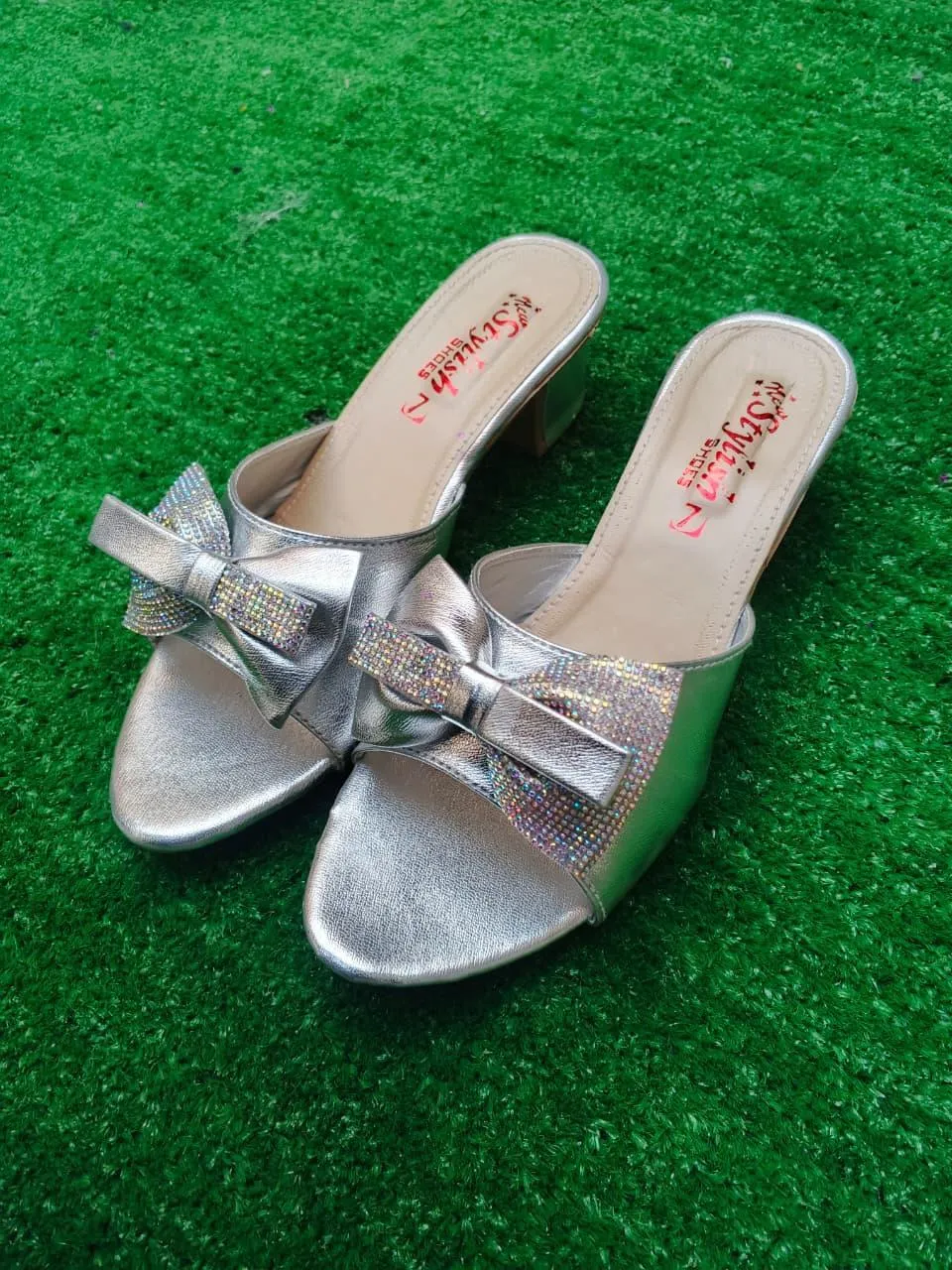 Women's Synthetic Leather Fancy footwear 