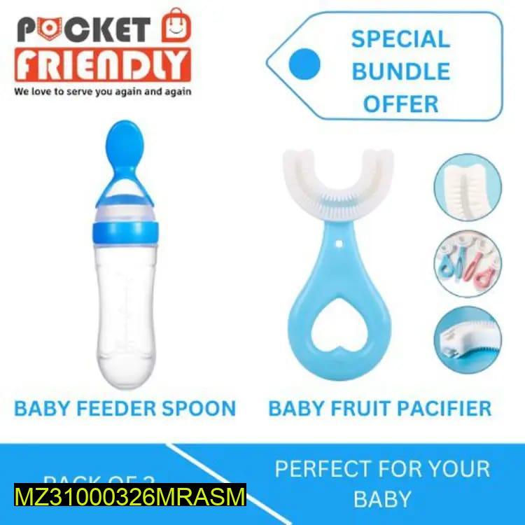 Newborn Baby Spoon Feeder And Pacifier