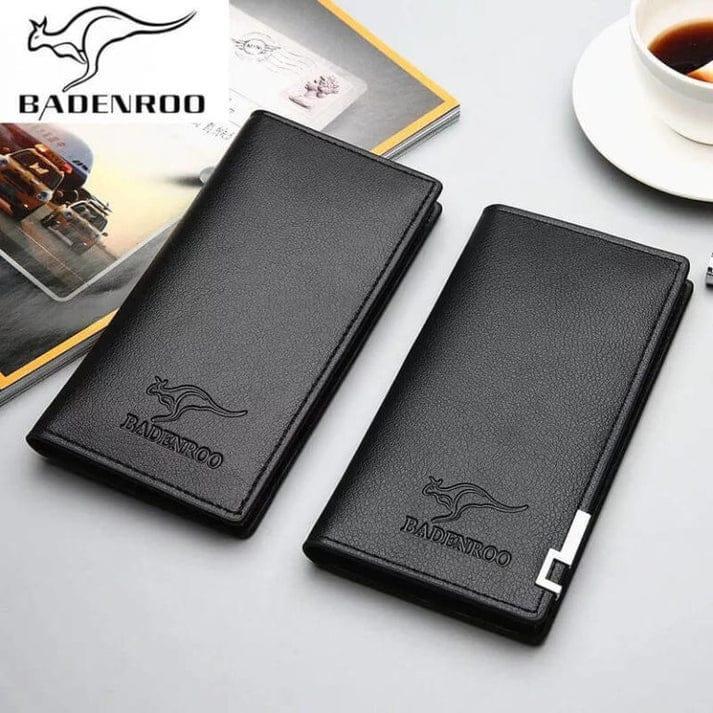 Men's Vintage Long Folder Leather Wallet