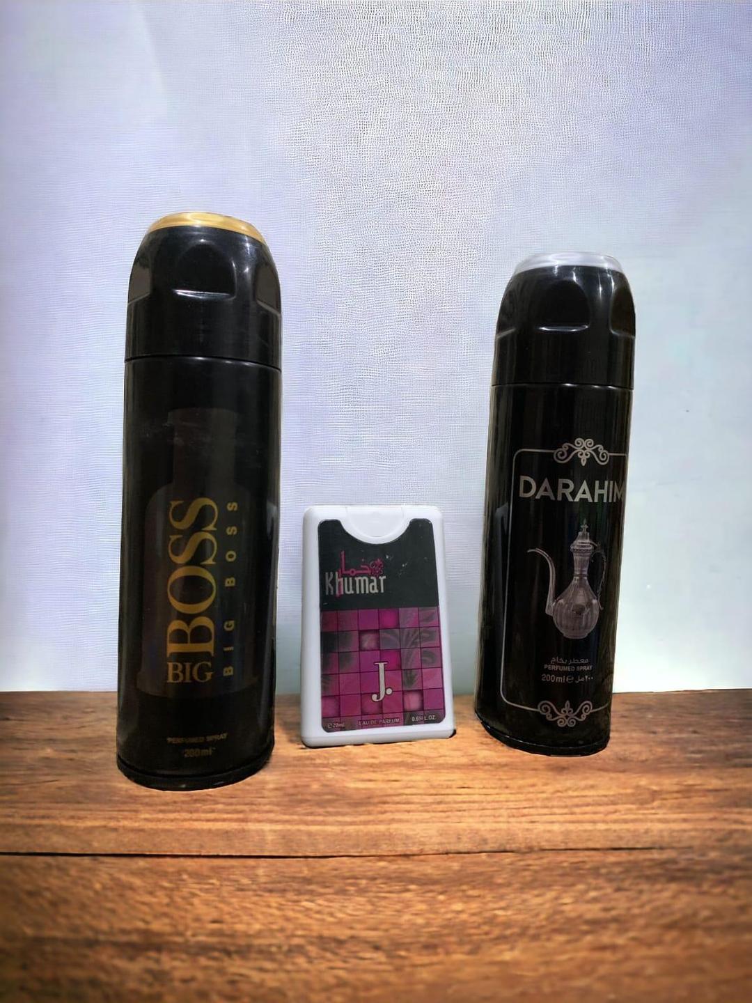 Body Spray Bundle With Pocket Perfume