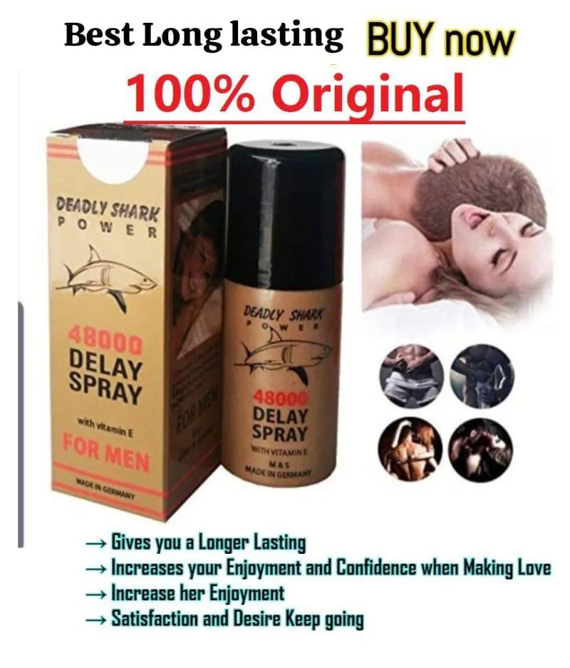 Deadly Shark Power 48000 Delay Spray