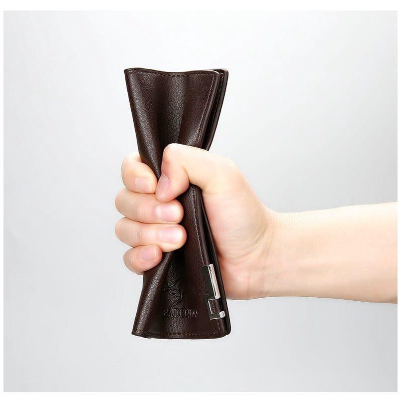 1 Pc Synthetic Leather Long Wallet