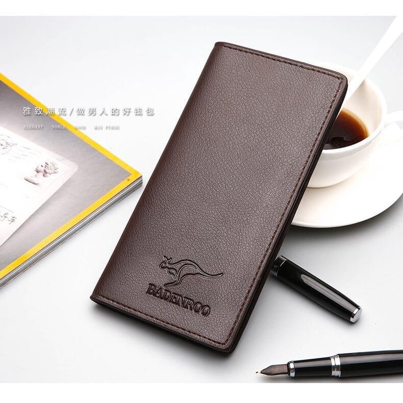 1 Pc Synthetic Leather Long Wallet