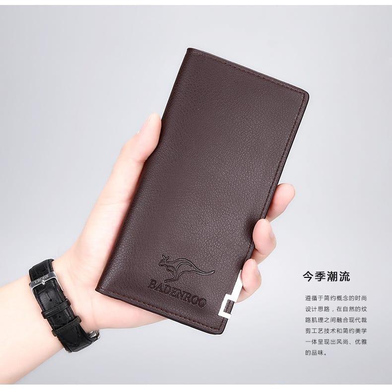 1 Pc Synthetic Leather Long Wallet