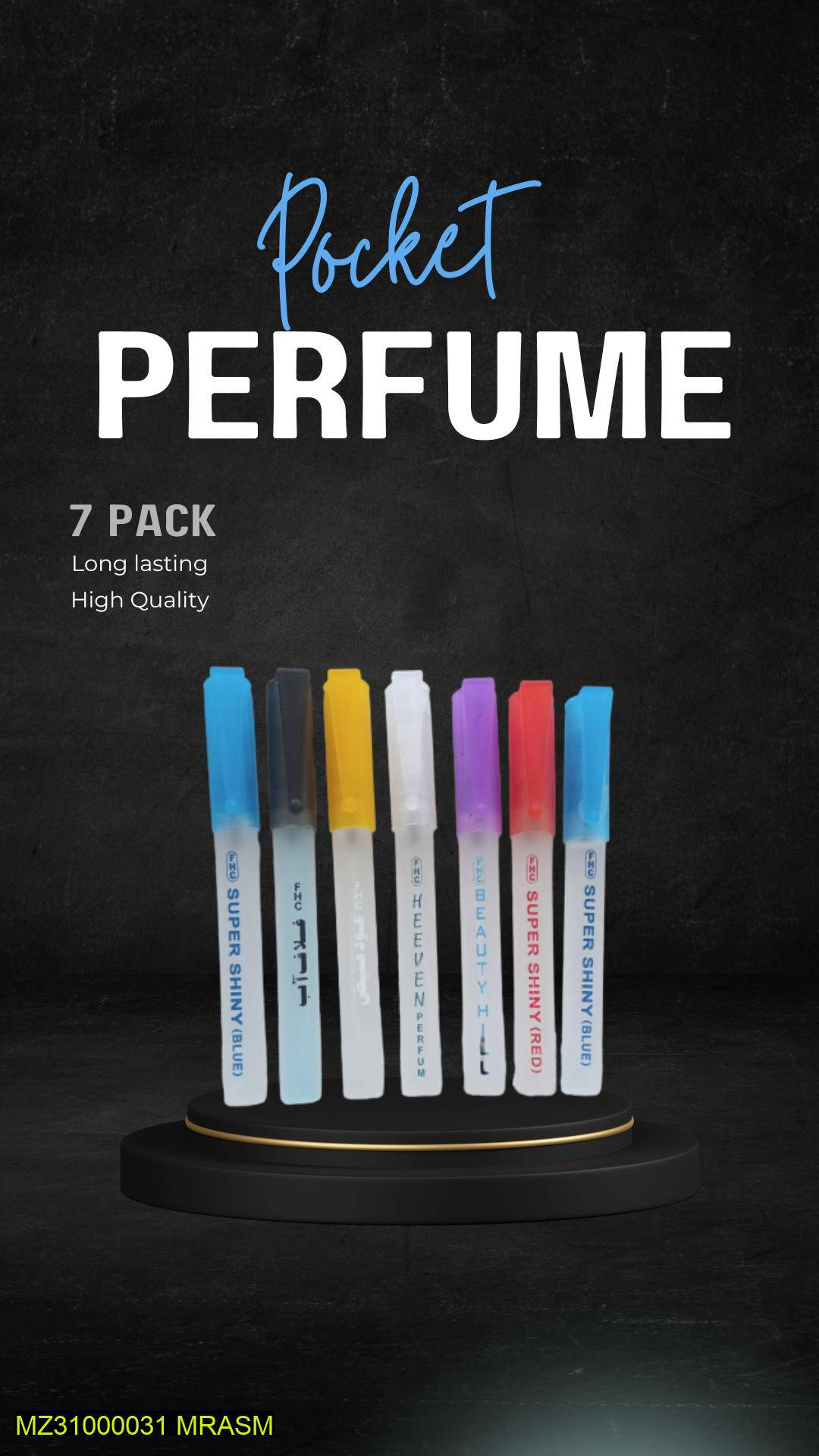 Pocket Perfumes Pack Of 7