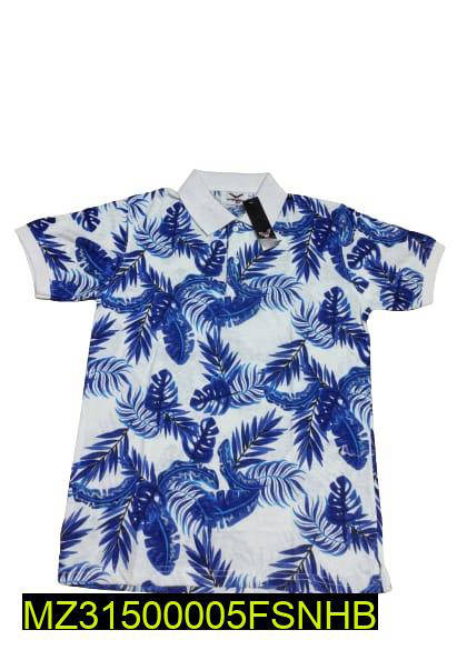 Mens Cotton Jersey Polo Shirt