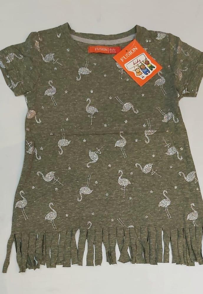 1 Pc Girl's Printed Tee's