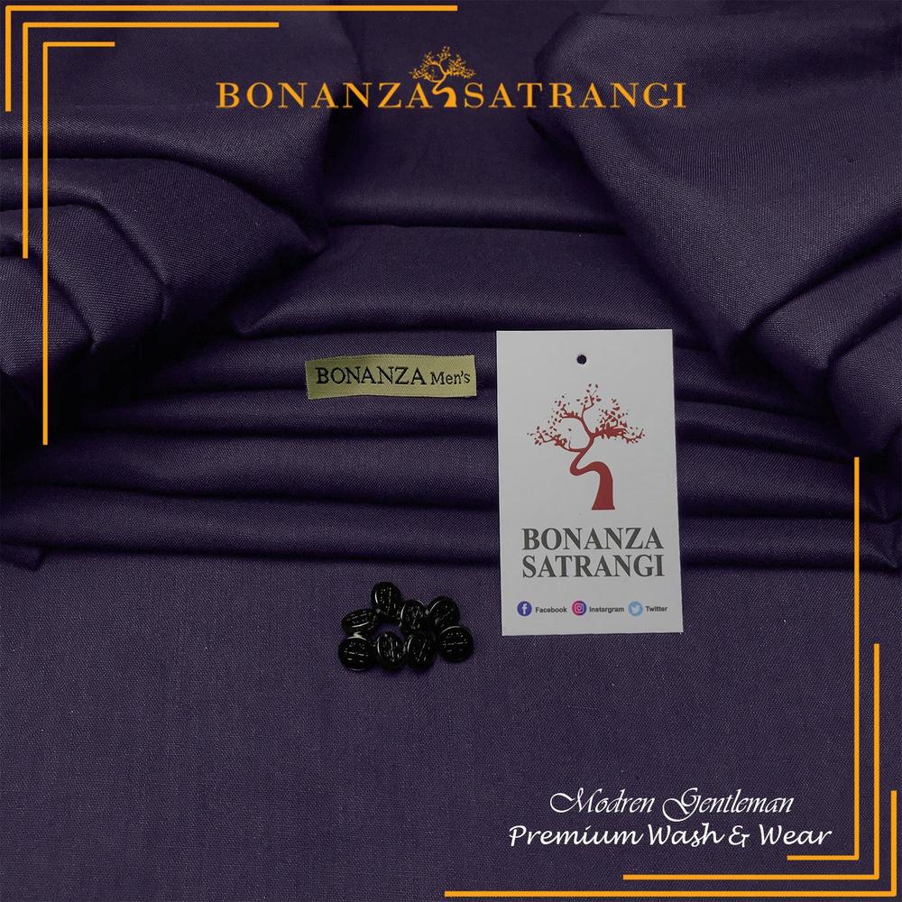 Men's Unstitched Wash And Wear Plain Suit