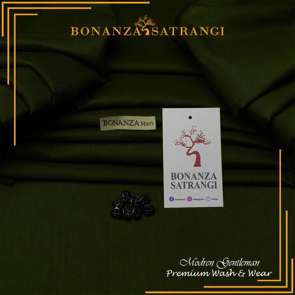 Men's Unstitched Wash And Wear Plain Suit