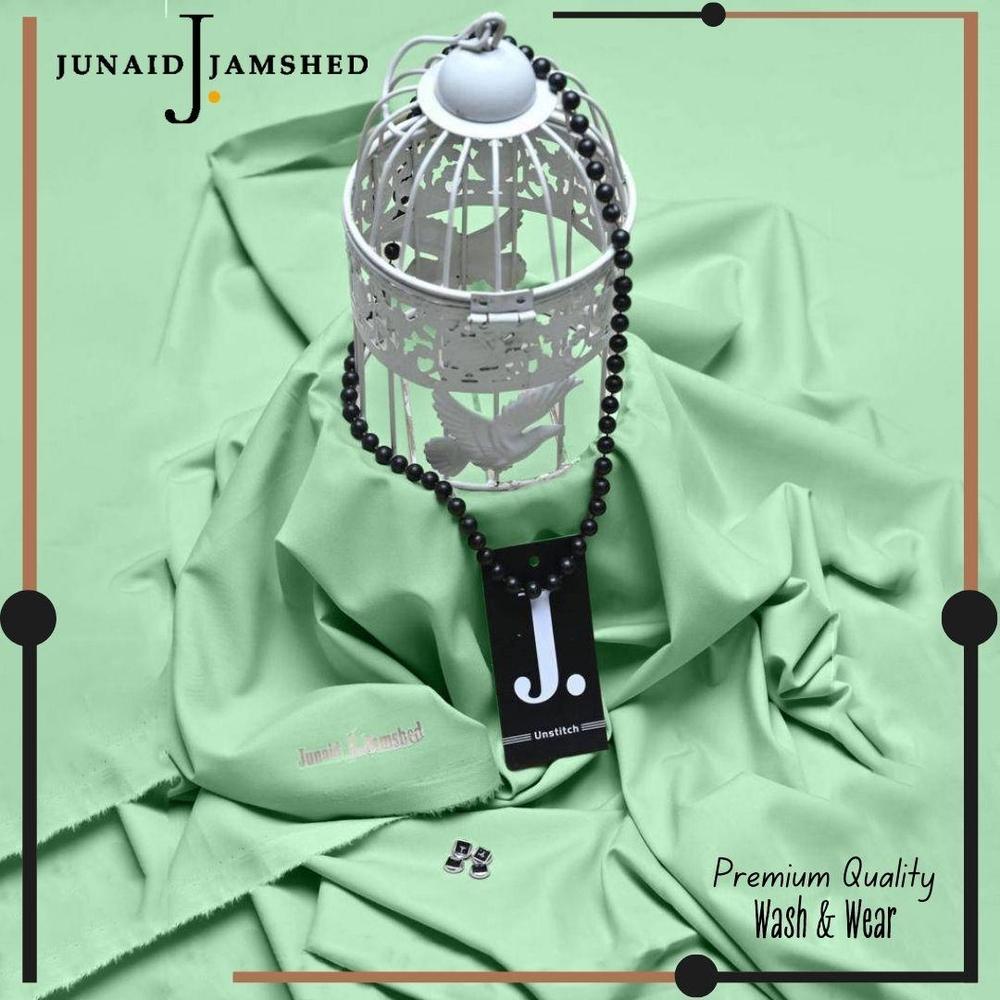 Men's Unstitched Wash And Wear Plain Suit