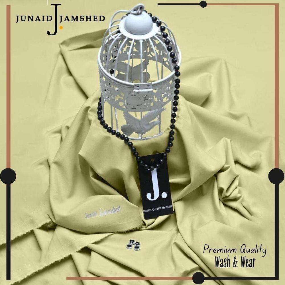 Men's Unstitched Wash And Wear Plain Suit