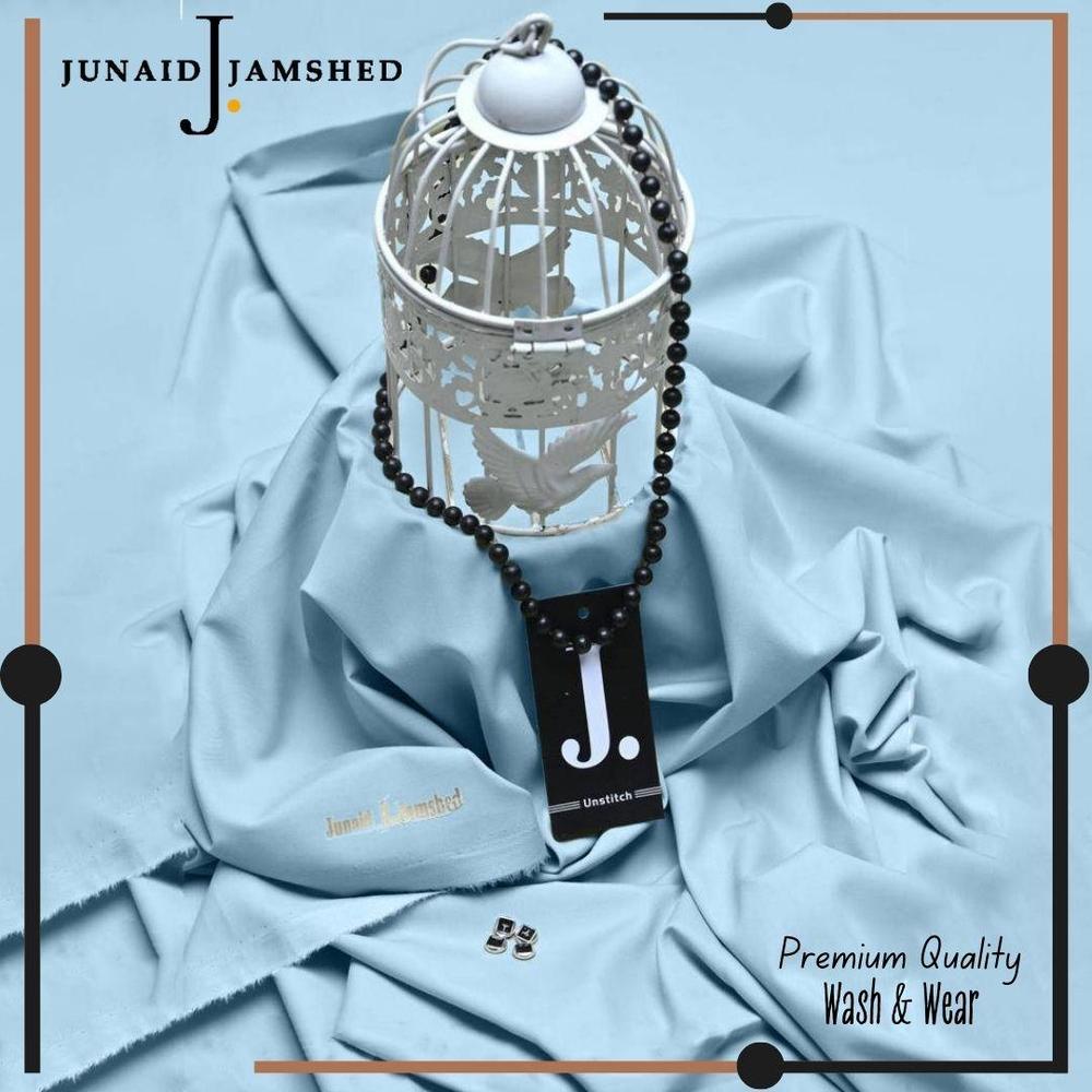 Men's Unstitched Wash And Wear Plain Suit