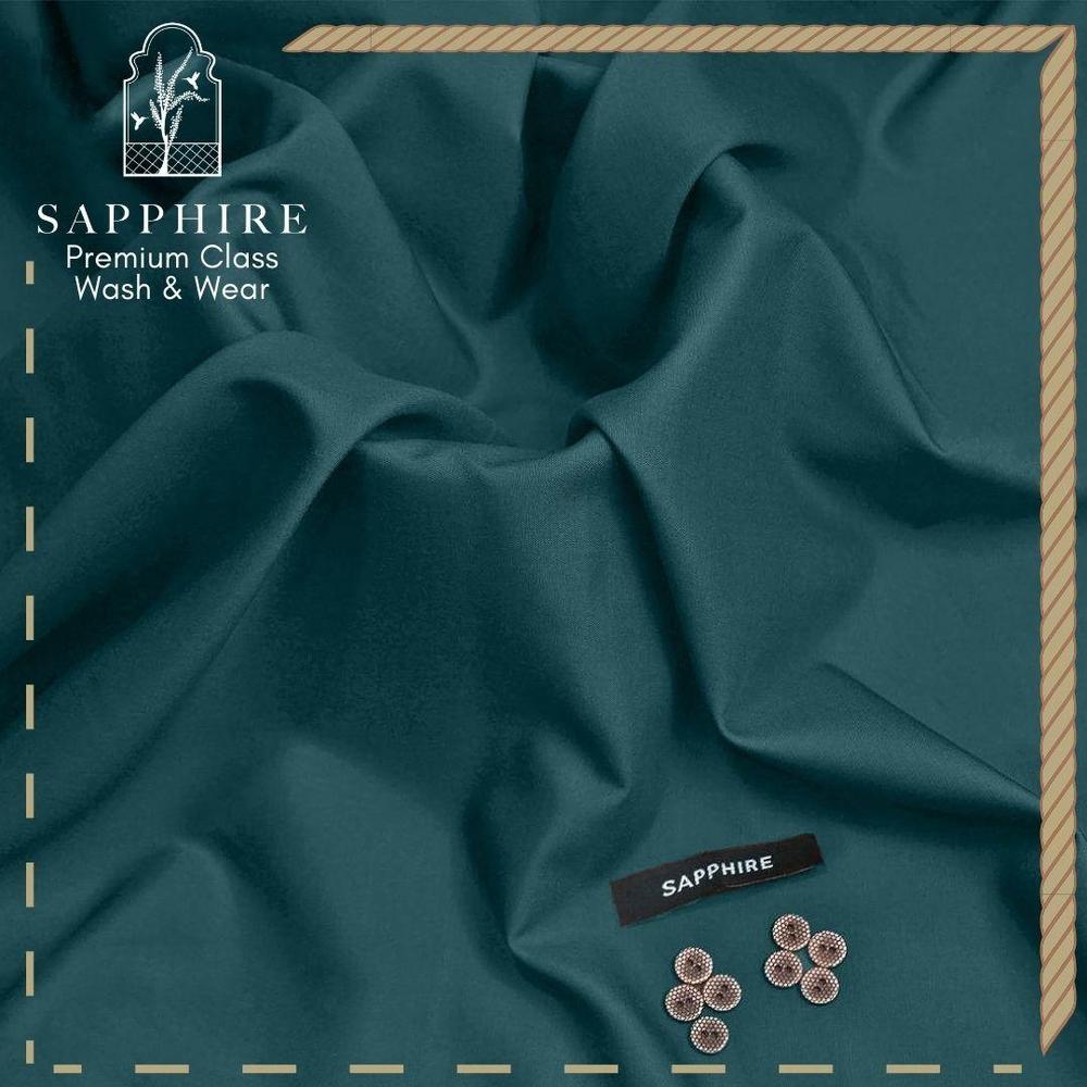 Men's Unstitched Wash And Wear Plain Suit