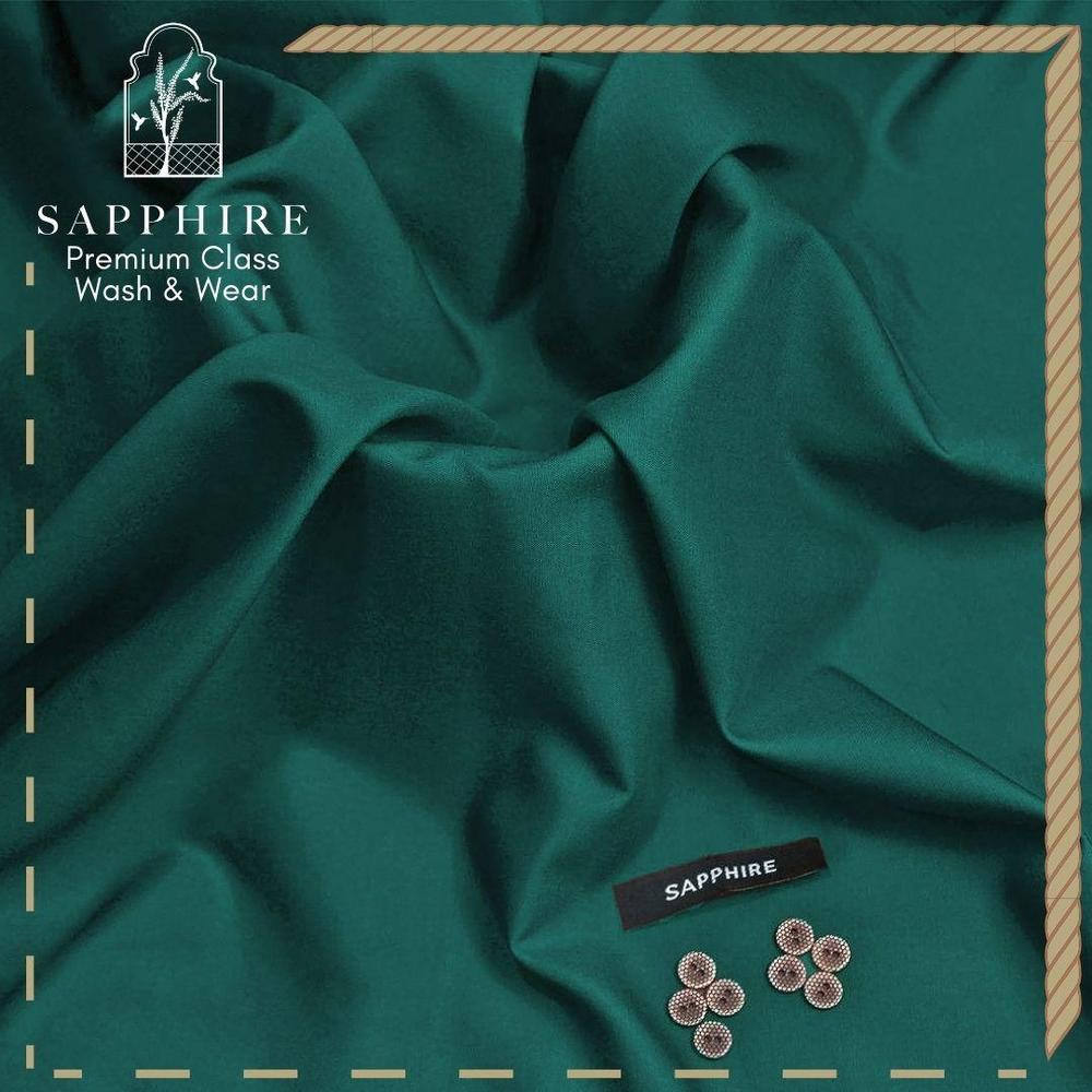 Men's Unstitched Wash And Wear Plain Suit