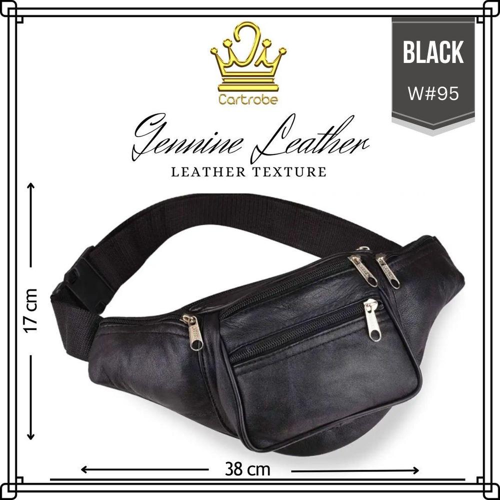 Leather  Travelling Belt Pouch