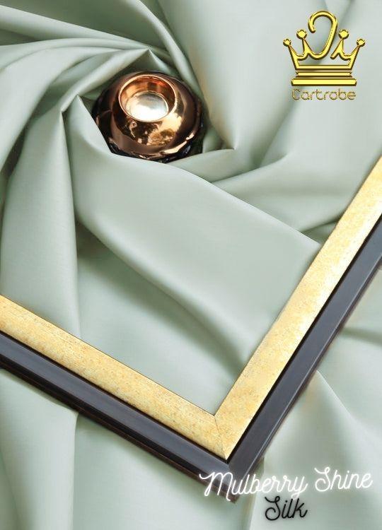 Men's Unstitched Silk Plain Suit