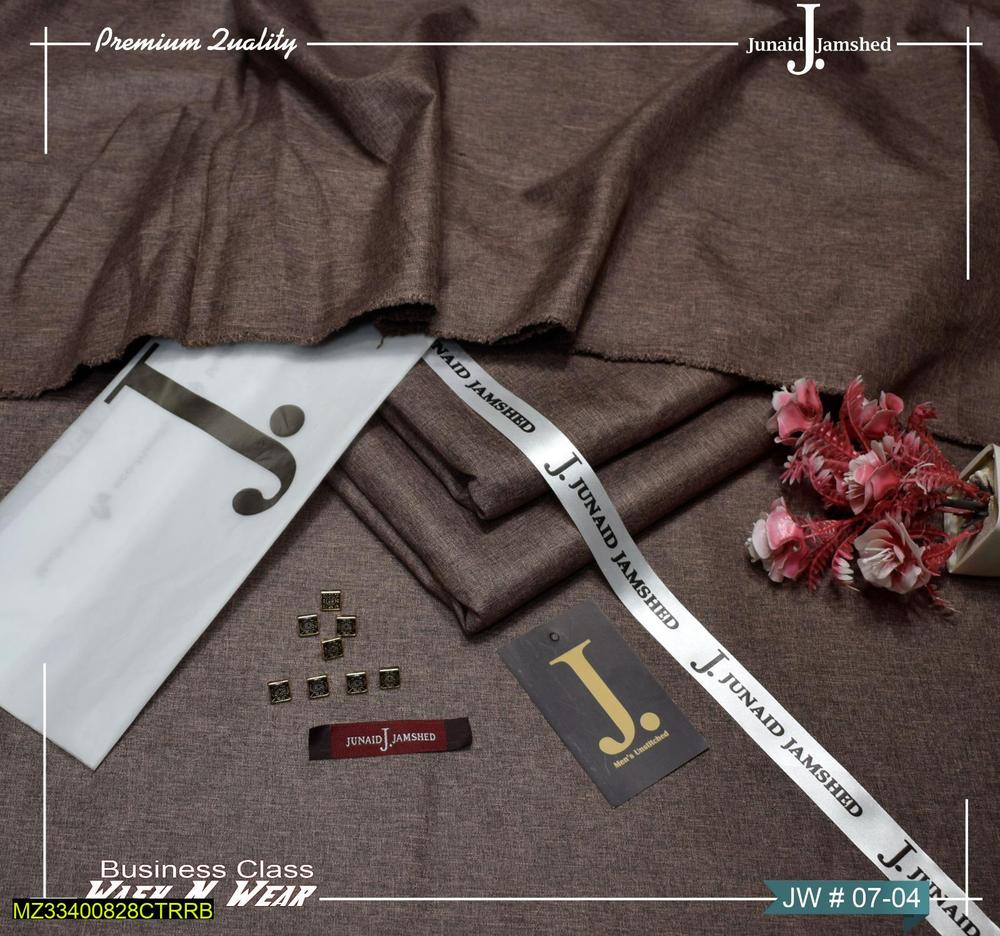 Men's Unstitched Double Tone Silk Plain Suit