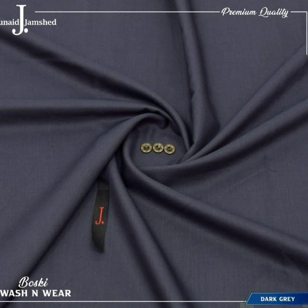 J. Junaid Jamshed Men’s Boski Unstitched Shalwar Kameez – Premium Luxury Fabric
