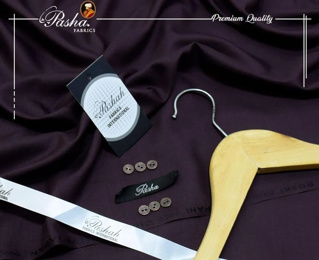 Pasha Men’s Boski Unstitched Shalwar Kameez – Premium Luxury Fabric