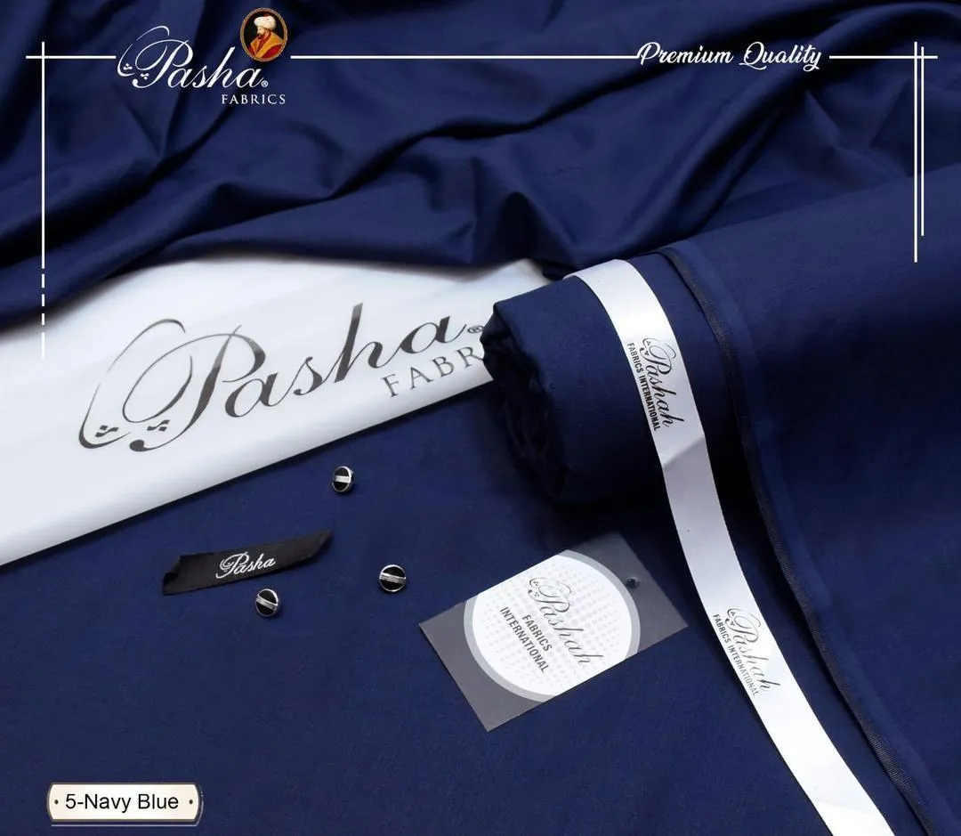 Pasha Men’s Boski Unstitched Shalwar Kameez – Premium Luxury Fabric