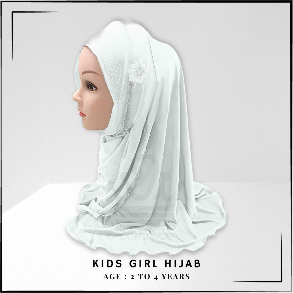 1 Pc Girl's Floral Scarf 