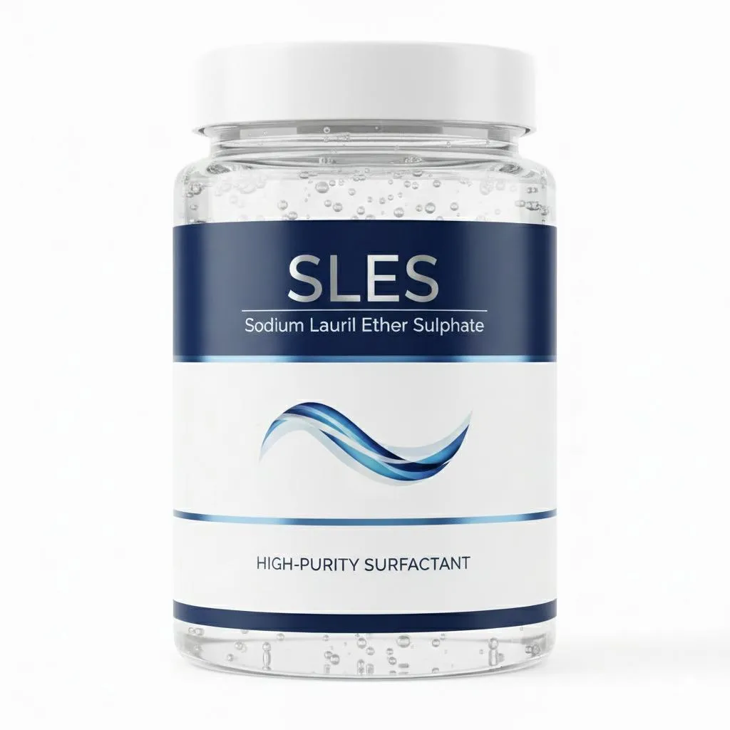 SLES Sodium Lauryl Ether Sulphate 250ml – Cosmetic Grade Surfactant for Shampoo & Liquid Soap