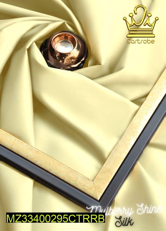 Men's Unstitched Millbury Silk Plain Suit