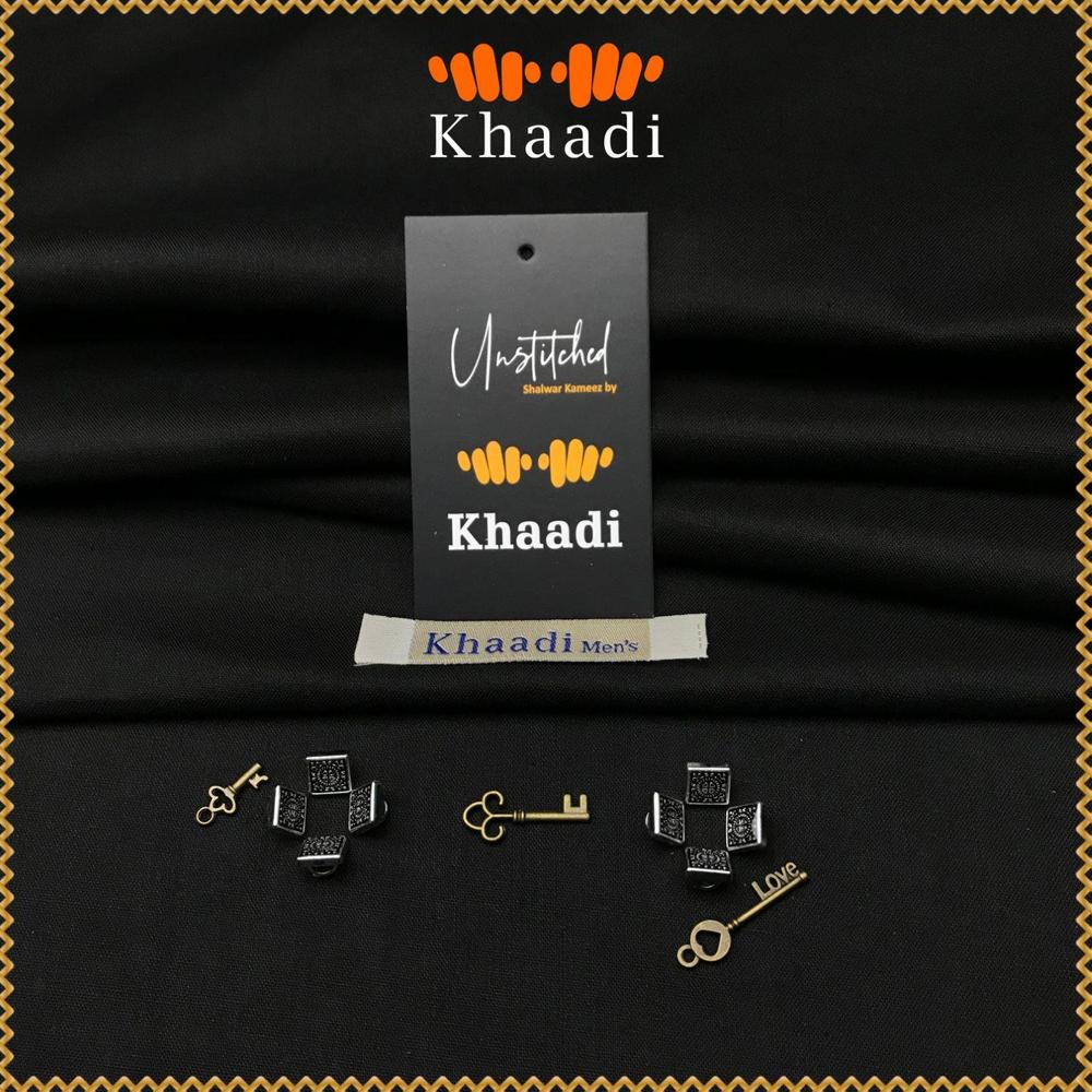 Men's Unstitched Wash And Wear Plain Suit