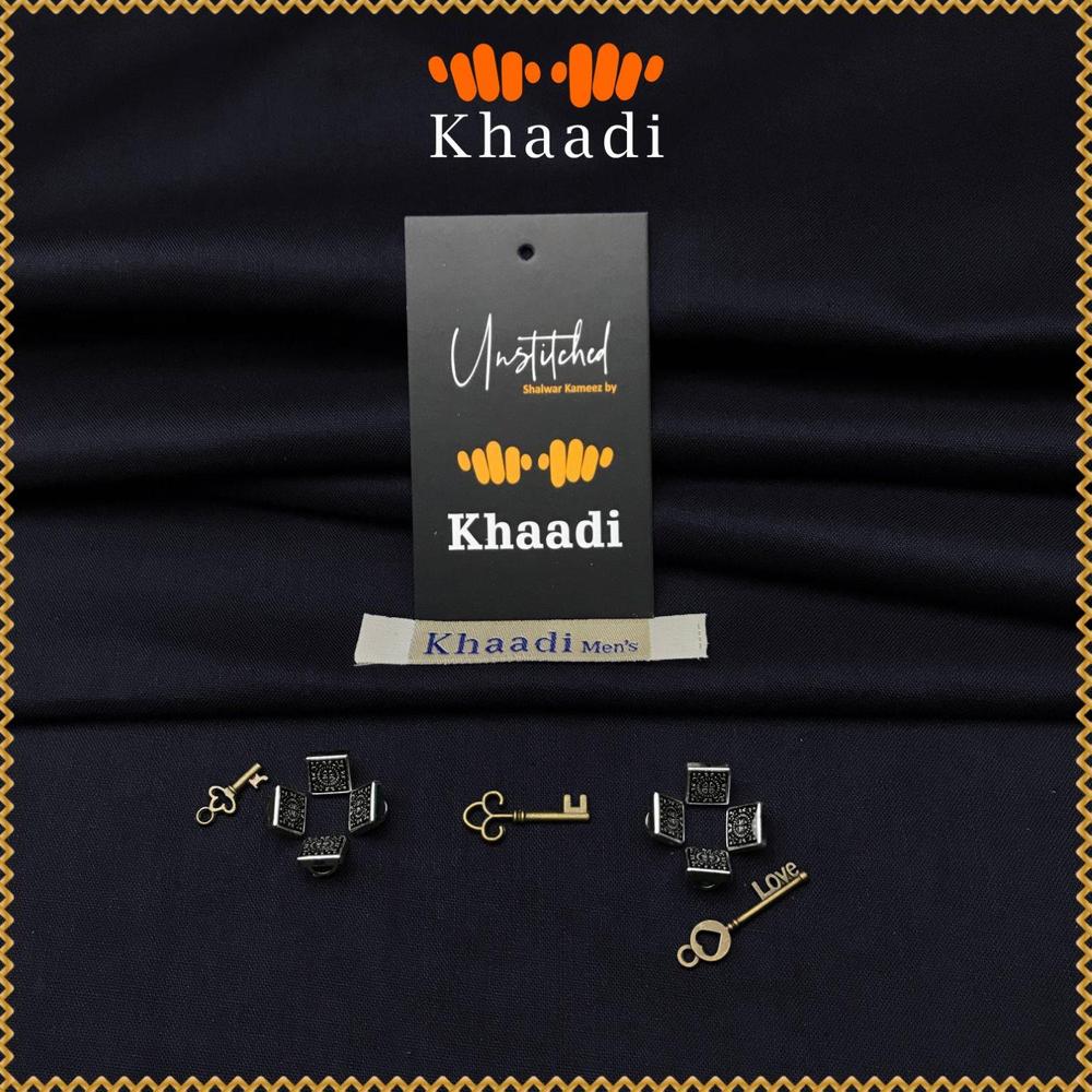 Men's Unstitched Wash And Wear Plain Suit