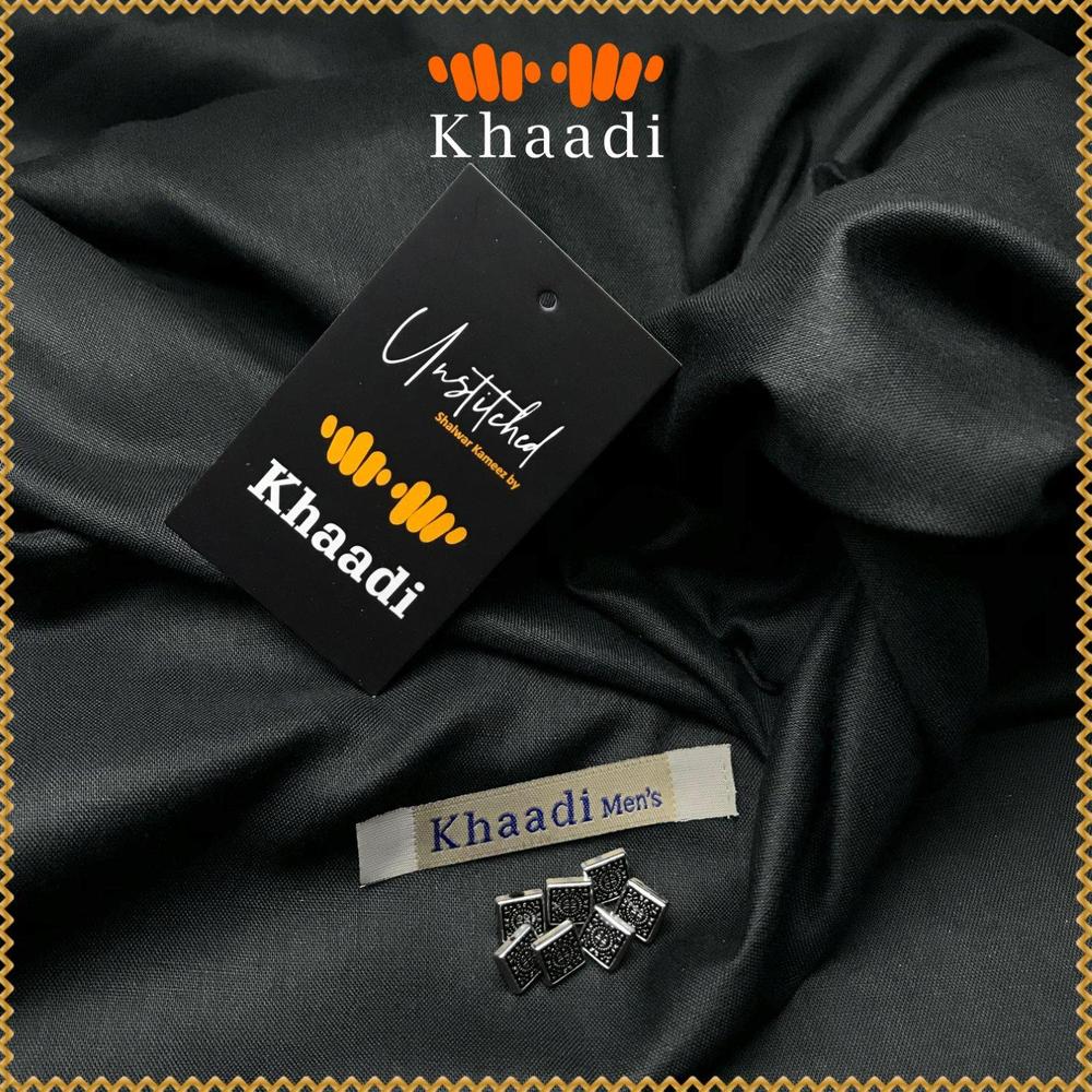 Men's Unstitched Wash And Wear Plain Suit