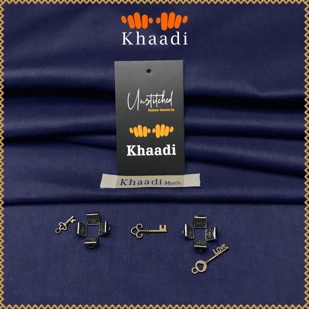 Men's Unstitched Wash And Wear Plain Suit