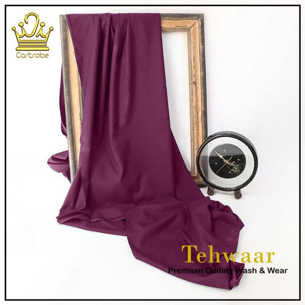 Men's Unstitched Wash And Wear Plain Suit