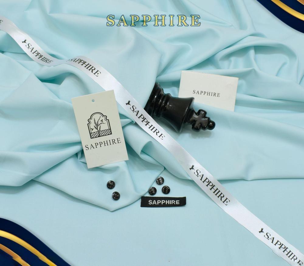 Men's Unstitched Wash And Wear Plain Suit