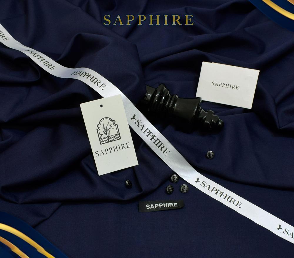 Men's Unstitched Wash And Wear Plain Suit